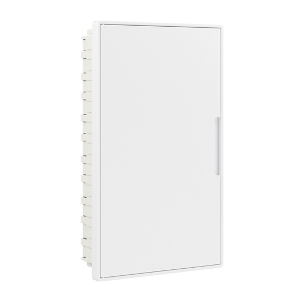 Щиток встраиваемый слаботочный DKC FRAME 36 модулей с белой дверцей плата, розетки IP40 белый