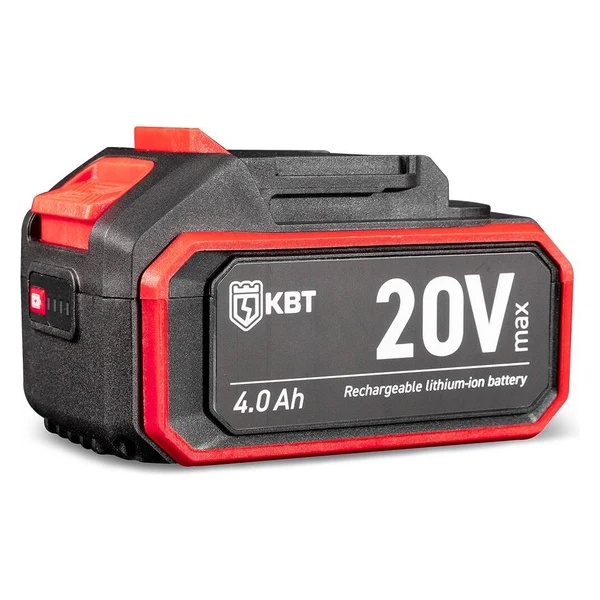 Аккумуляторная батарея КВТ B20-Li40A без эффекта памяти и саморазряда, для питания инструмента