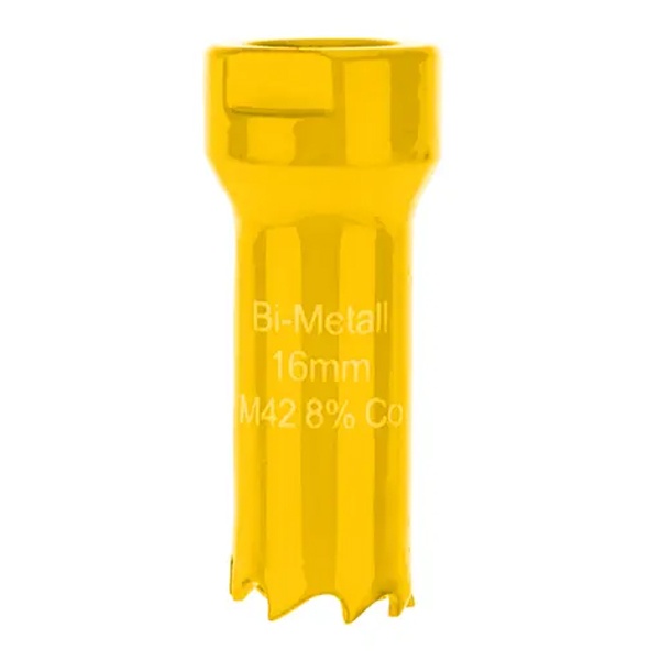 Коронка Kranz Bimetal 16 мм для металла, пластика, дерева, гипсокартона