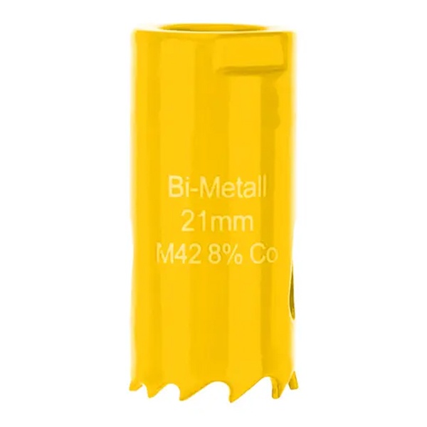 Коронка Kranz Bimetal 21 мм для металла, пластика, дерева, гипсокартона