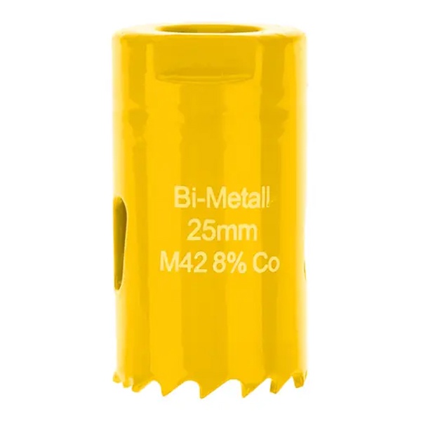 Коронка Kranz Bimetal 25 мм для металла, пластика, дерева, гипсокартона