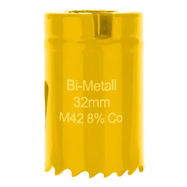 Коронка Kranz Bimetal 32 мм для металла, пластика, дерева, гипсокартона