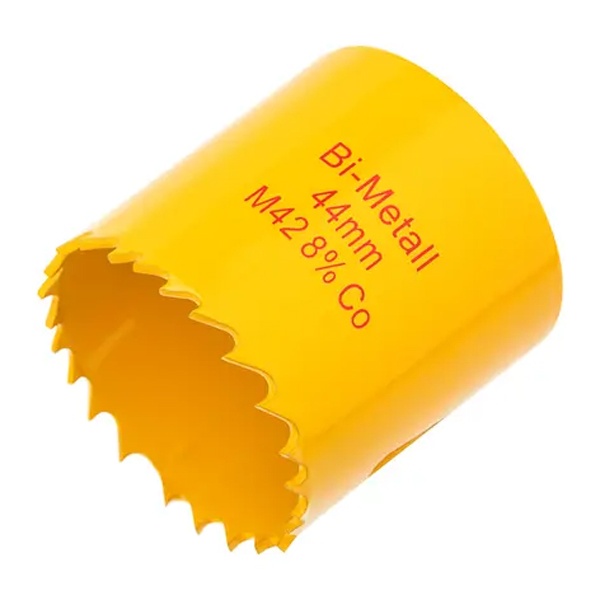 Коронка Kranz Bimetal 44 мм для металла, пластика, дерева, гипсокартона