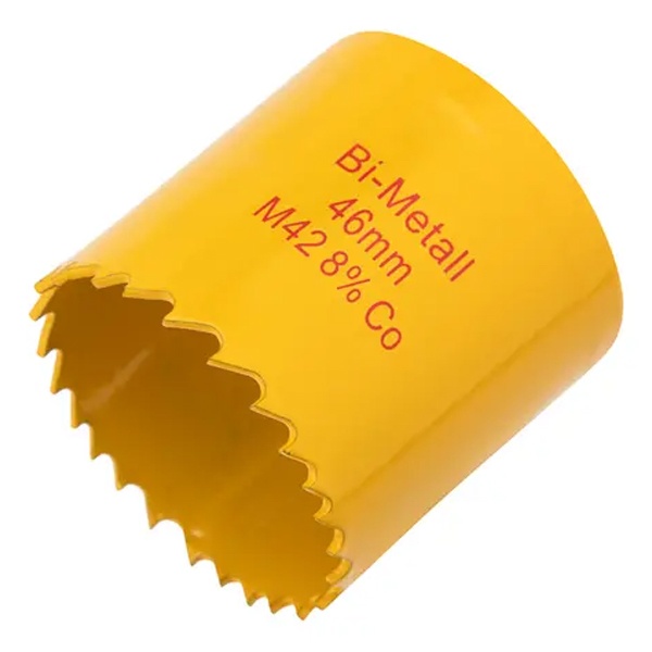 Коронка Kranz Bimetal 46 мм для металла, пластика, дерева, гипсокартона