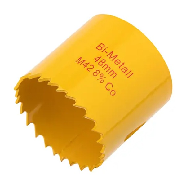 Коронка Kranz Bimetal 48 мм для металла, пластика, дерева, гипсокартона