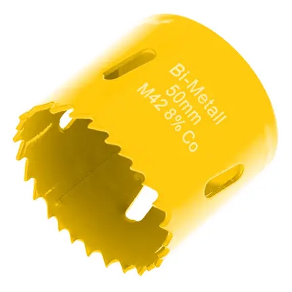 Коронка Kranz Bimetal 50 мм для металла, пластика, дерева, гипсокартона