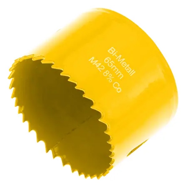 Коронка Kranz Bimetal 65 мм для металла, пластика, дерева, гипсокартона