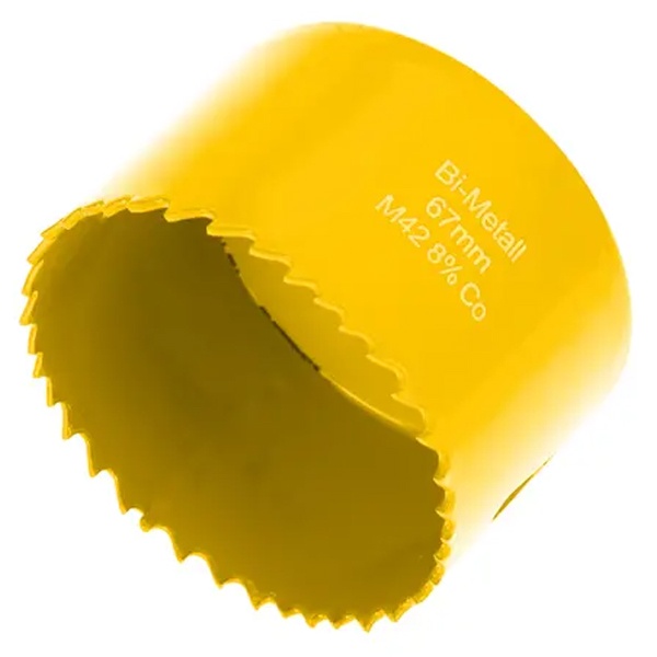 Коронка Kranz Bimetal 67 мм для металла, пластика, дерева, гипсокартона