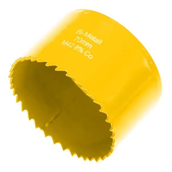 Коронка Kranz Bimetal 70 мм для металла, пластика, дерева, гипсокартона