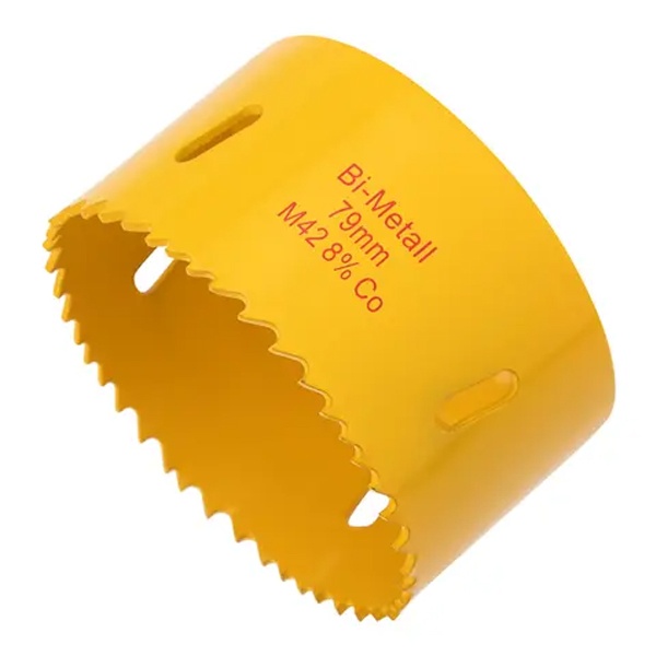 Коронка Kranz Bimetal 79 мм для металла, пластика, дерева, гипсокартона