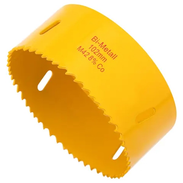 Коронка Kranz Bimetal 102 мм для металла, пластика, дерева, гипсокартона