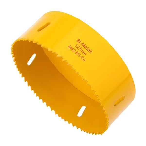 Коронка Kranz Bimetal 127 мм для металла, пластика, дерева, гипсокартона