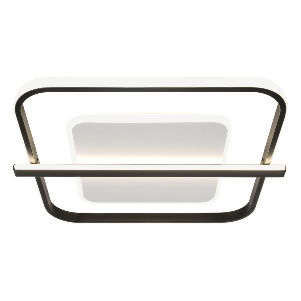 Светильник потолочный светодиодный ЭРА Модерн Franco CLL-1 107W 3000-6500K RC черный с ДУ