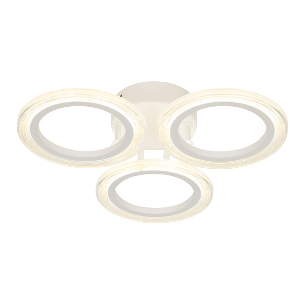 Светильник потолочный светодиодный ЭРА Модерн Ring CLL-1 39W 4000К белый без ДУ