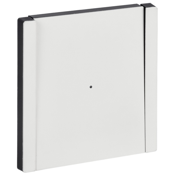 Выключатель одноклавишный с индикацией ИЭК FORTE&PIANO 10А FP202M металл белый