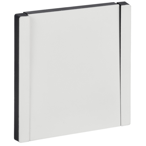 Переключатель одноклавишный перекрестный ИЭК FORTE&PIANO FP212M 10А металл белый