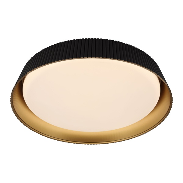 Светильник потолочный светодиодный ЭРА SPB-6 Bella 48W 3000K-6500K черный без ДУ