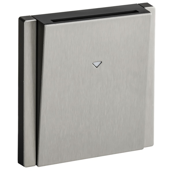 Выключатель карточный ИЭК FORTE&PIANO FP743M 30А металл никель