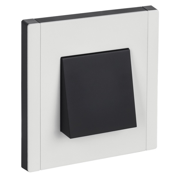 Вывод кабеля ИЭК FORTE&PIANO FP242M металл белый