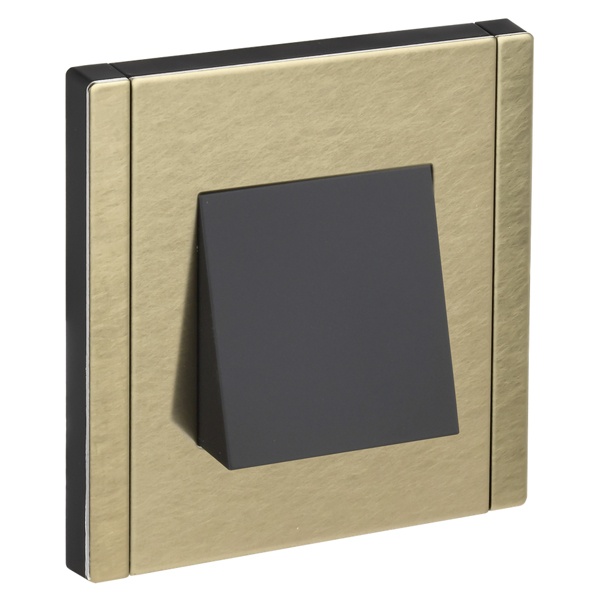 Вывод кабеля ИЭК FORTE&PIANO FP642M металл шампань