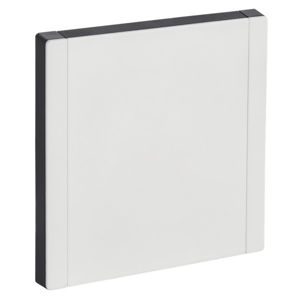 Заглушка с суппортом ИЭК FORTE&PIANO FP241M металл белый