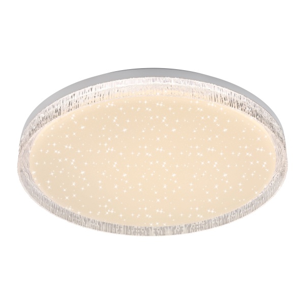 Светильник потолочный светодиодный ЭРА SPB-6 Gloss 84W 3000-6500K RC белый с ДУ