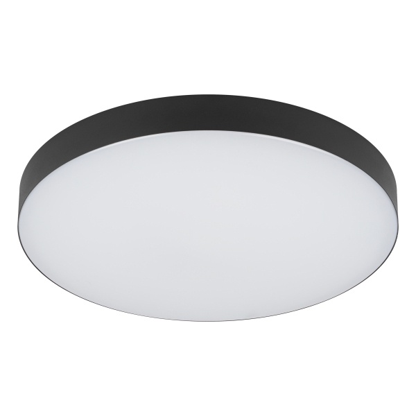 Светильник потолочный светодиодный ЭРА SPB-6 Relict 38 40W 4000K опал черный без ДУ