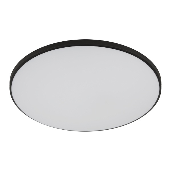 Светильник потолочный светодиодный ЭРА Классик SPB-6 Slim Base 70W 5000K черный без ДУ