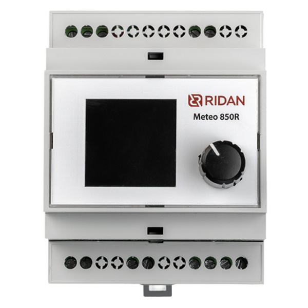 Терморегулятор Ридан Meteo 850R DIN программируемая метеостанция