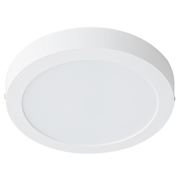 Светильник светодиодный DEKraft ДВО-301-Н 18W 6500K 1500Lm IP20 белый D230x32mm