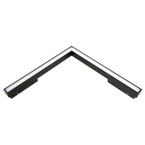 Светильник светодиодный трековый низковольтный Feron MGN307 24W 4000K 1920Lm 110 градусов, черный