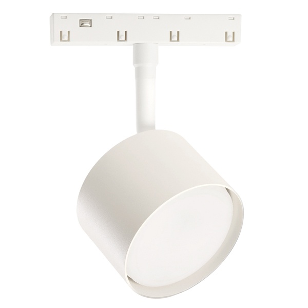 Светильник трековый Feron AL119 под лампу GX53 15W 230V однофазный, магнитный, белый