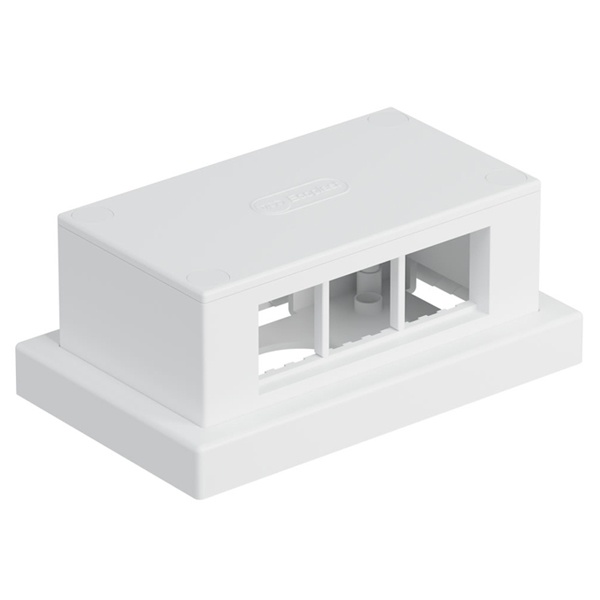 Напольная башенка Экопласт TOR/12M 12 модулей (45х22,5мм), цвет белый