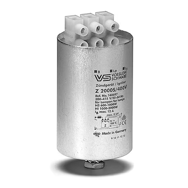 ИЗУ VS Z 2000 S 1000-2000W 380-415V 4,0-5,0kV 12A для металлогалогенных ламп