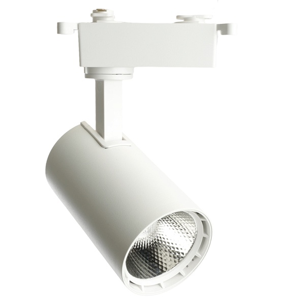 Трековый светодиодный светильник ONE AL141 10W 4000K 800Lm 35° белый на однофазный шинопровод