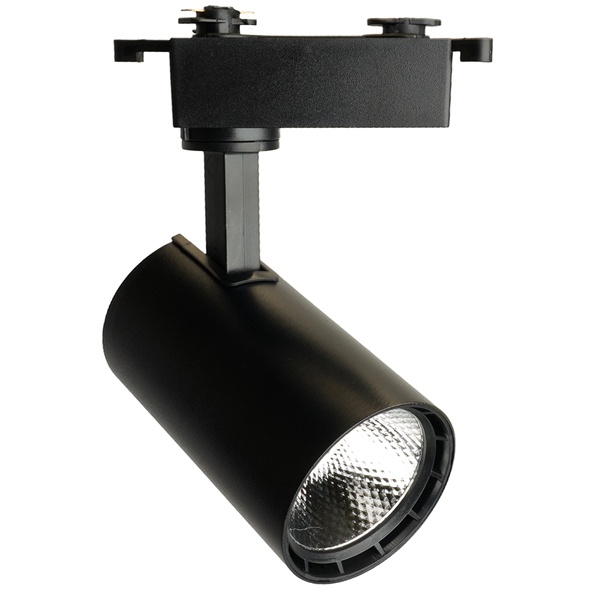 Трековый светодиодный светильник ONE AL141 10W 4000K 800Lm 35° черный на однофазный шинопровод