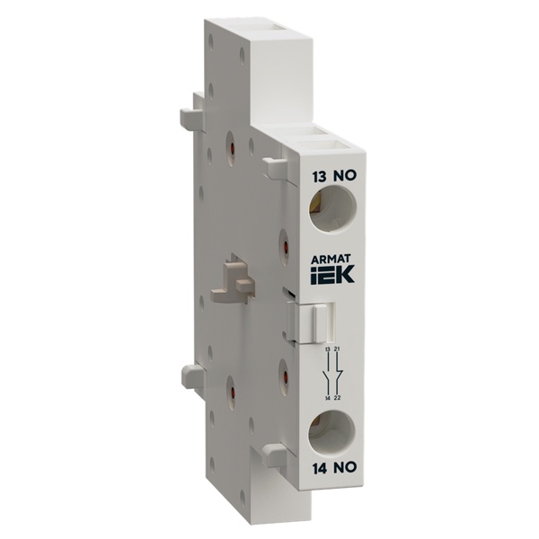 Контакт дополнительный ИЭК ARMAT для SDM синхронизированное замыкание 1NO 1NC 10А
