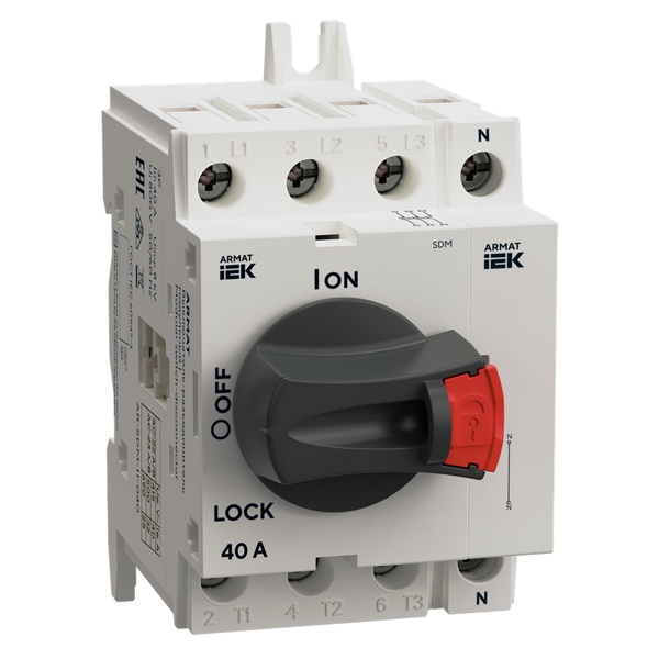 Полюс нейтральный ИЭК ARMAT для SDM 40А