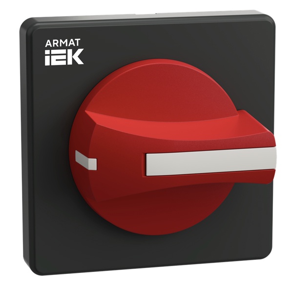 Рукоятка поворотная ИЭК ARMAT для SDM 72х72мм черная