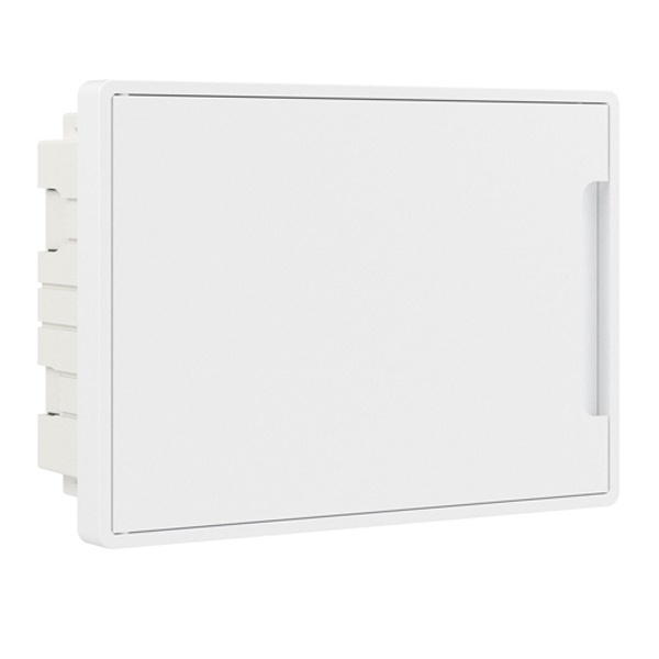 Щиток встраиваемый DKC FRAME 12 модулей с белой дверцей с шиной IP40 белый