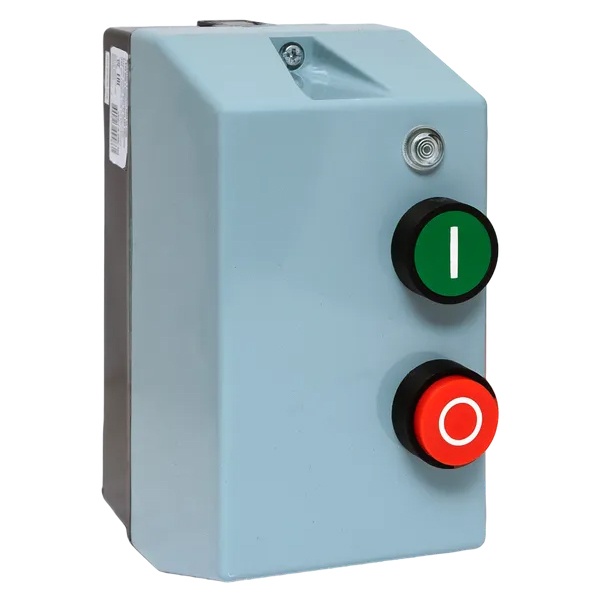 Пускатель в корпусе EKF КМЭ 9А 230В с РТЭ 0.63-1А и индикатором IP65