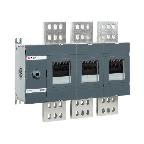 Рубильник EKF PROxima TwinBlock 2000A 3P без рукоятки управления (выключатель нагрузки)