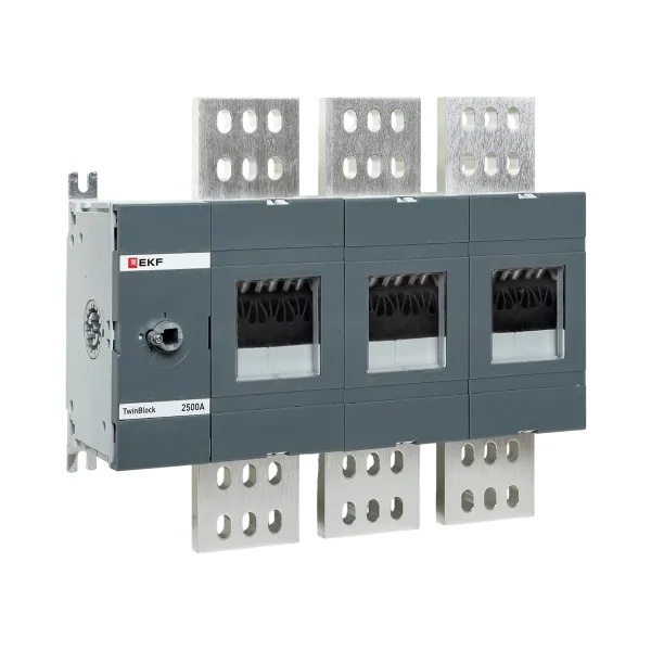 Рубильник EKF PROxima TwinBlock 2500A 3P без рукоятки управления (выключатель нагрузки)