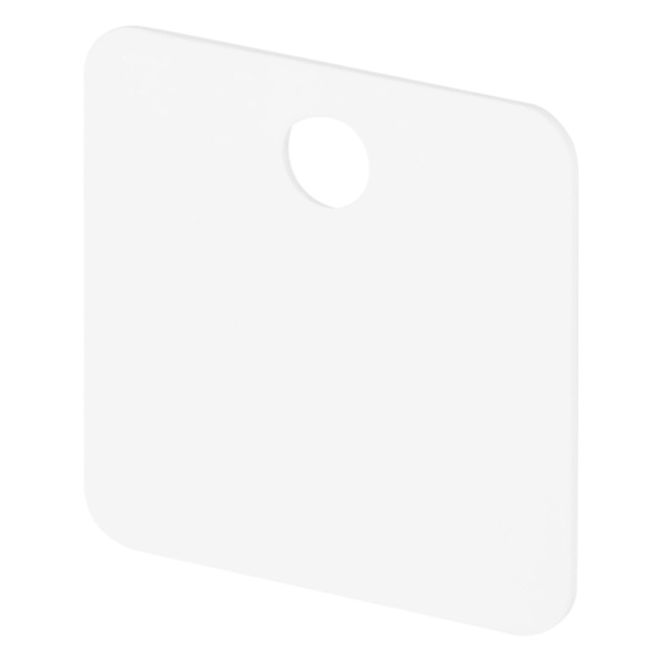 Бирка У-153 ЭРА кабельная маркировочная квадрат 25х25 мм белая [упаковка 100шт]