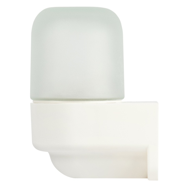 Светильник для бани и сауны ЭРА НББ 01-60-003 полиамид/стекло, под лампу 60W с цоколем Е27 белый