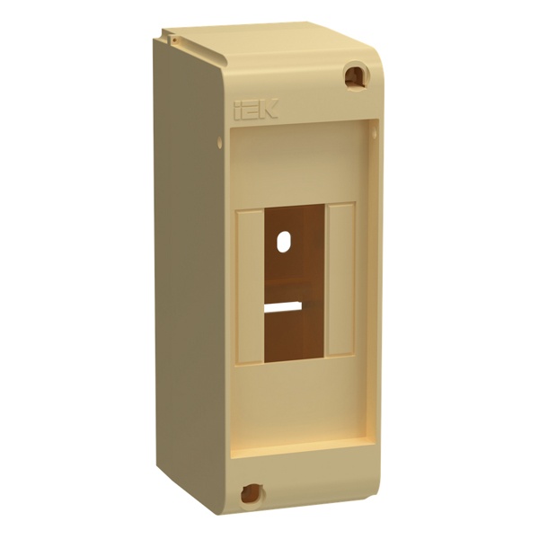 Корпус накладной пластиковый ИЭК UNION КМПн-2 2 модуля без двери IP20 сосна