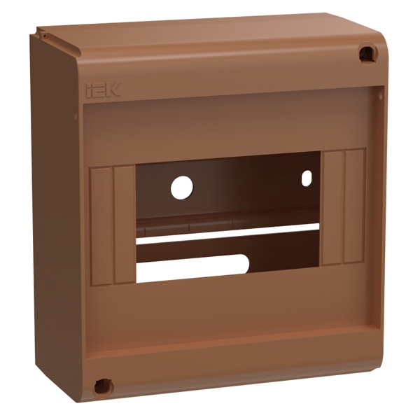 Корпус накладной пластиковый ИЭК UNION КМПн-6 6 модулей без двери IP20 дуб