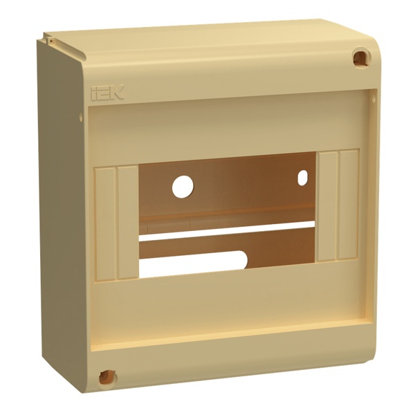 Корпус накладной пластиковый ИЭК UNION КМПн-6 6 модулей без двери IP20 сосна