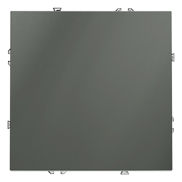 Перекрестный переключатель одноклавишный встраиваемый Voltum S70 10А титан