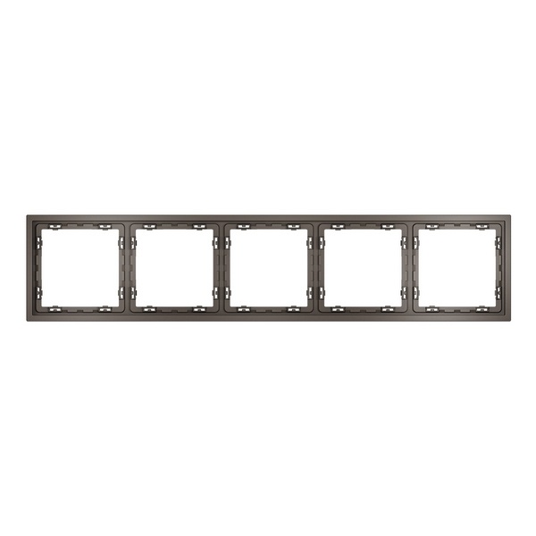 Рамка пластиковая Voltum S70 на 5 пост капучино